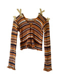 CROP CLASP CARDIGAN