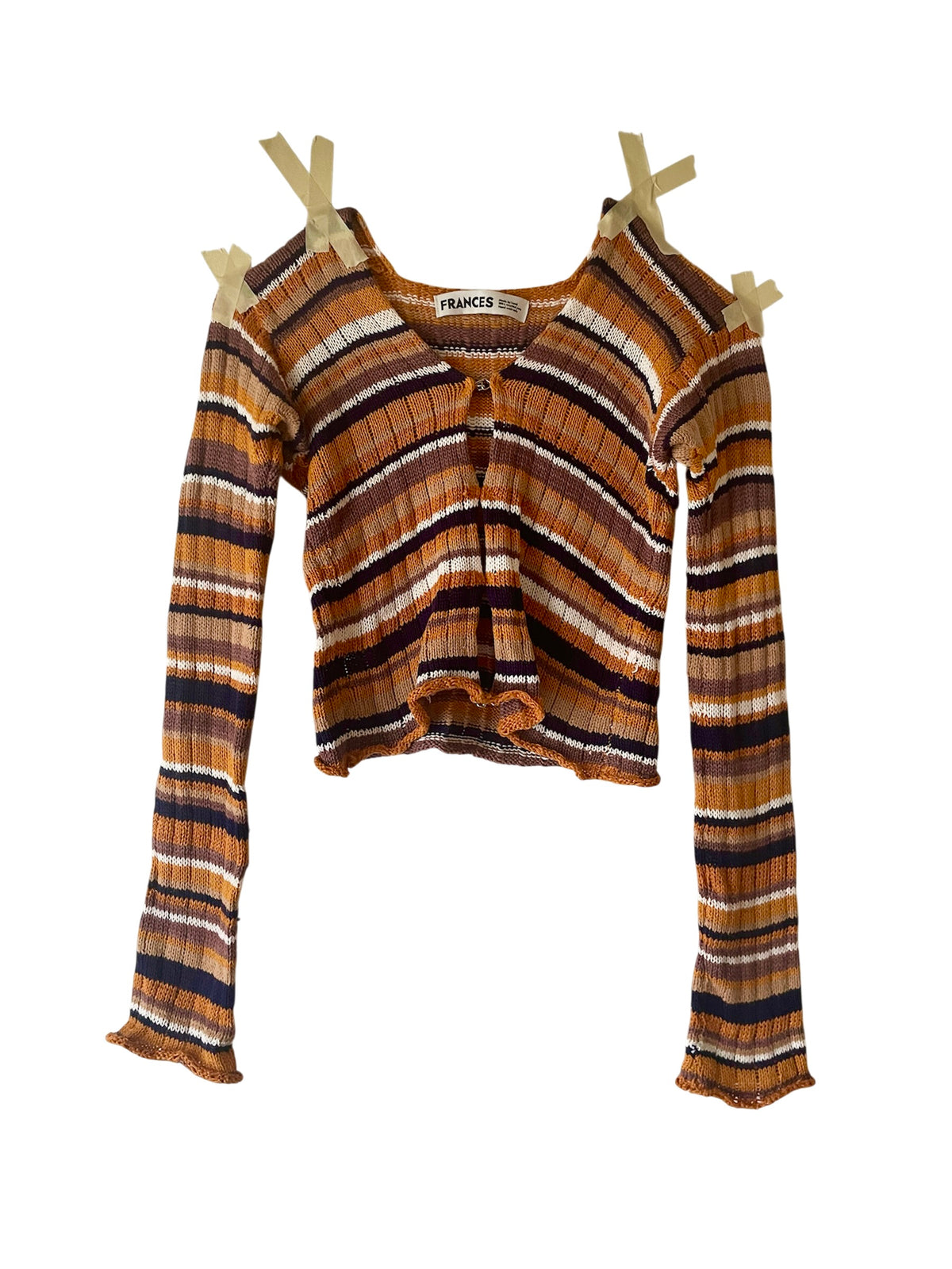 CROP CLASP CARDIGAN