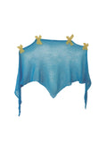 SHEER HEAD SCARF - BLUE