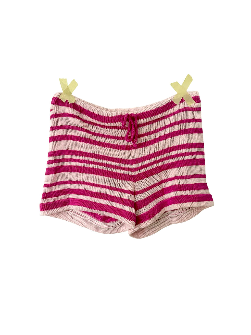 KNIT SHORTS - PINK