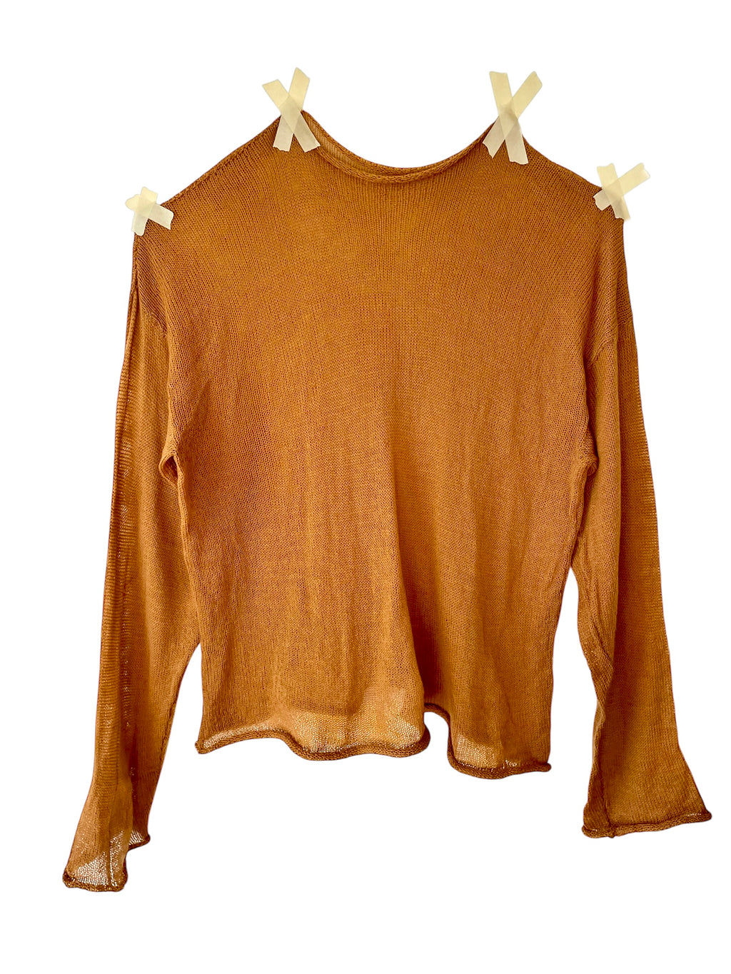 SHEER SLOUCHY SWEATER