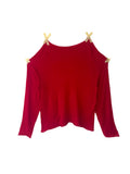SHEER SLOUCHY SWEATER